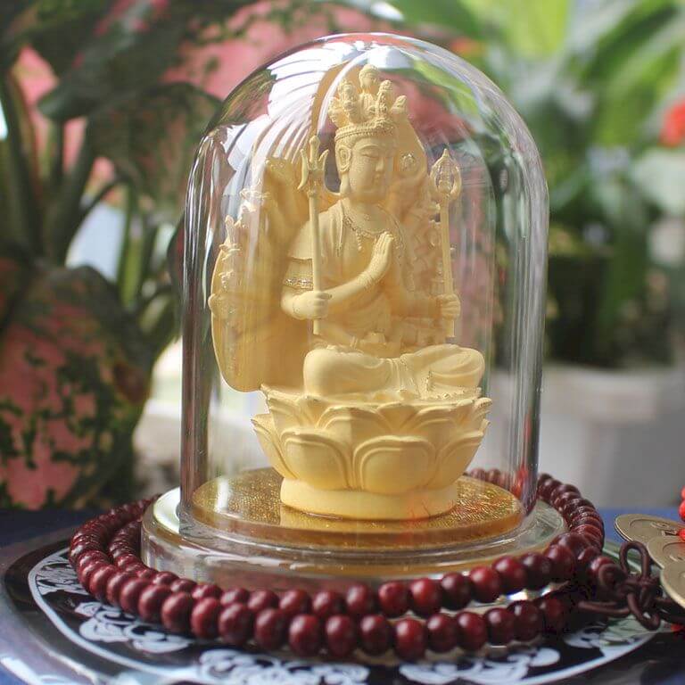 Tượng Phật Thiên Thủ Thiên Nhãn kim sa dát vàng
